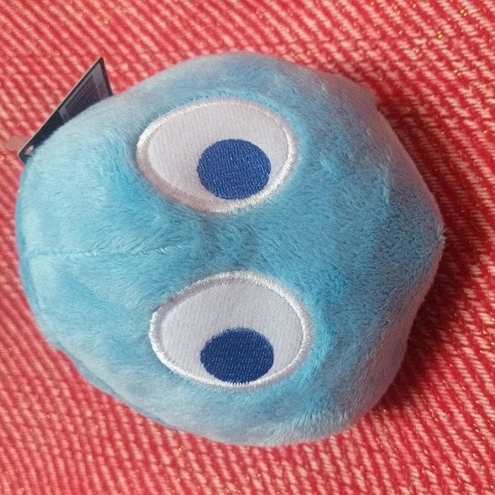 Pac-Man Blue Ghost 'Inky" 4 Inch Plush Doll